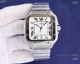 Swiss Copy Cartier Santos de Large 39.8mm Watch Stainless steel Smartlink Strap (3)_th.jpg